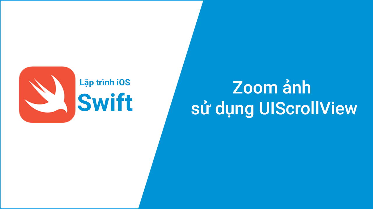 Zoom ảnh sử dụng UIScrollView